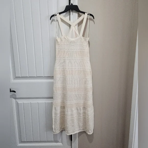 Joie ivory crochet midi dress - Picture 6 of 9